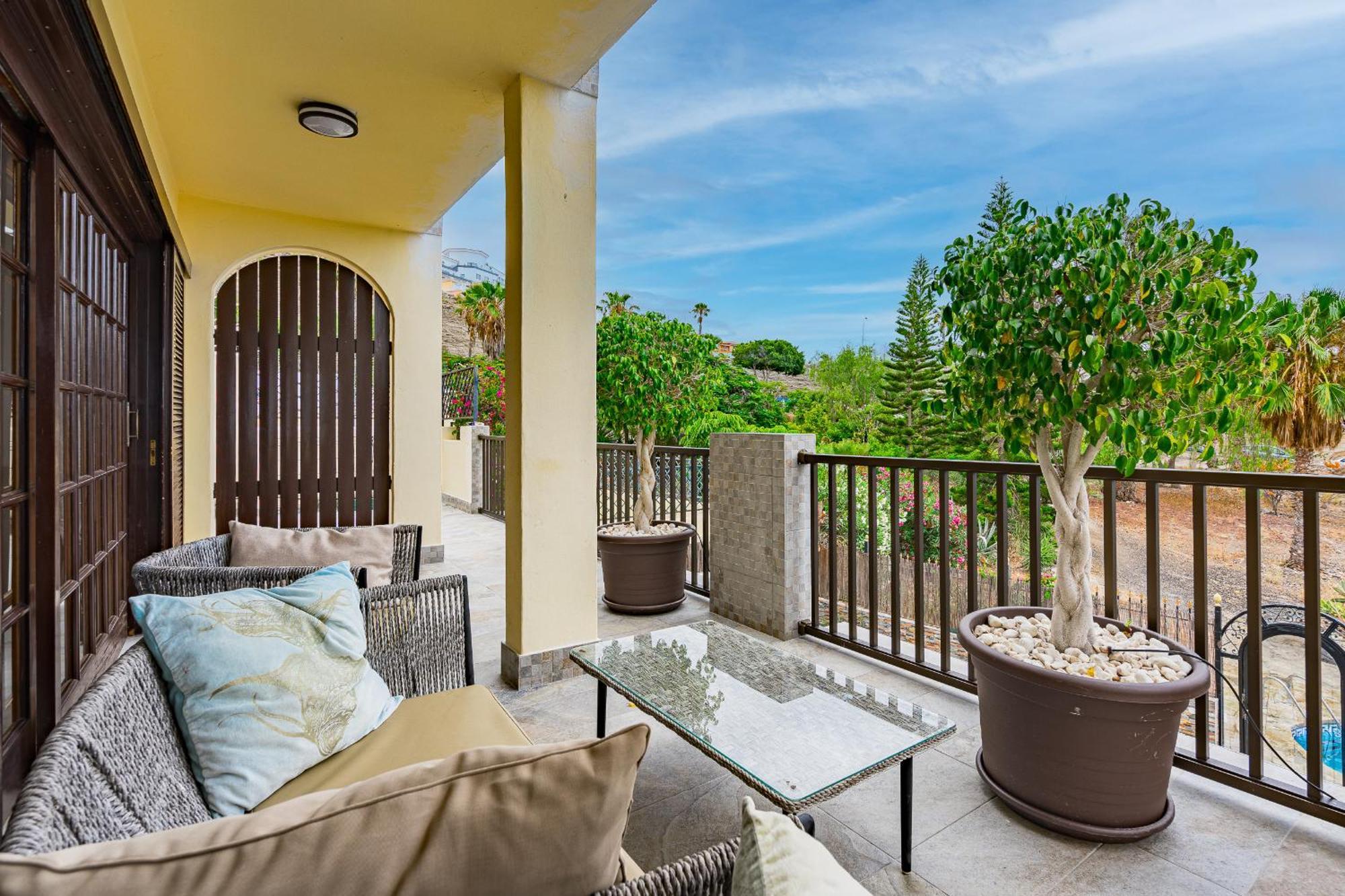 Villa Natali ,Luxury 3-Levels Large Villa On Tenerife, Ocean View, Private Poo L& Barbecue Area Costa Adeje  Exterior photo